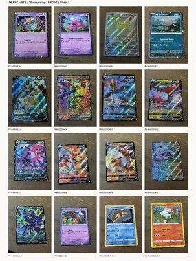 35 Pokemon Promo Cards Exact Pictured Holo ex V Mixed Lot